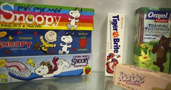 Самая большая коллекция зубных паст