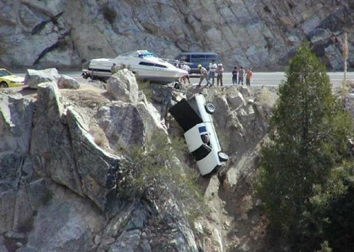 Самые курьезные аварии