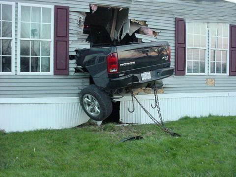 Самые курьезные аварии