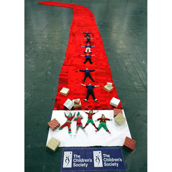 Самый большой рождественский чулок